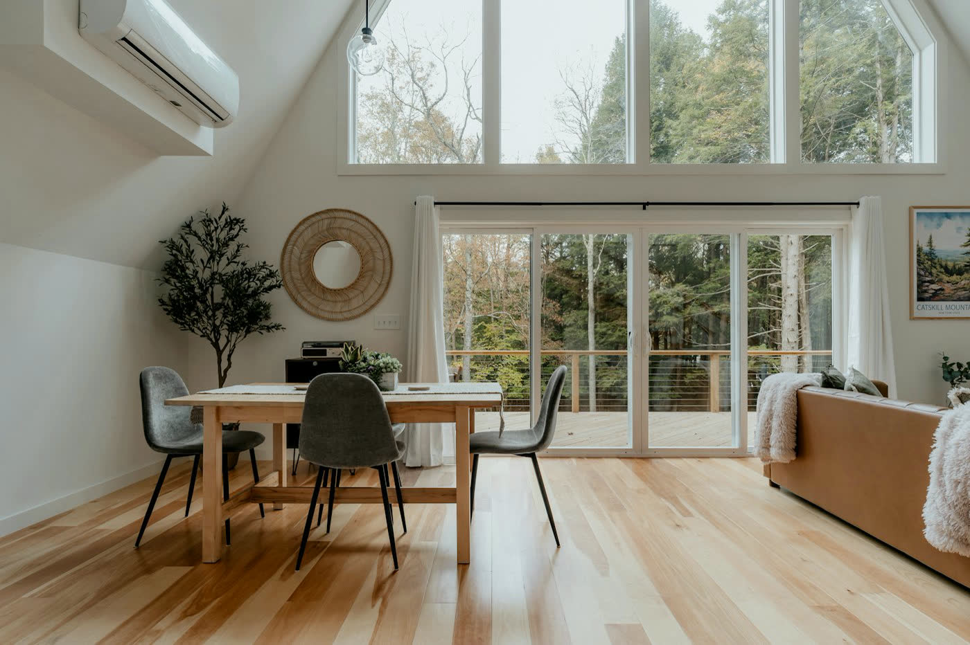 A bright, tidy home